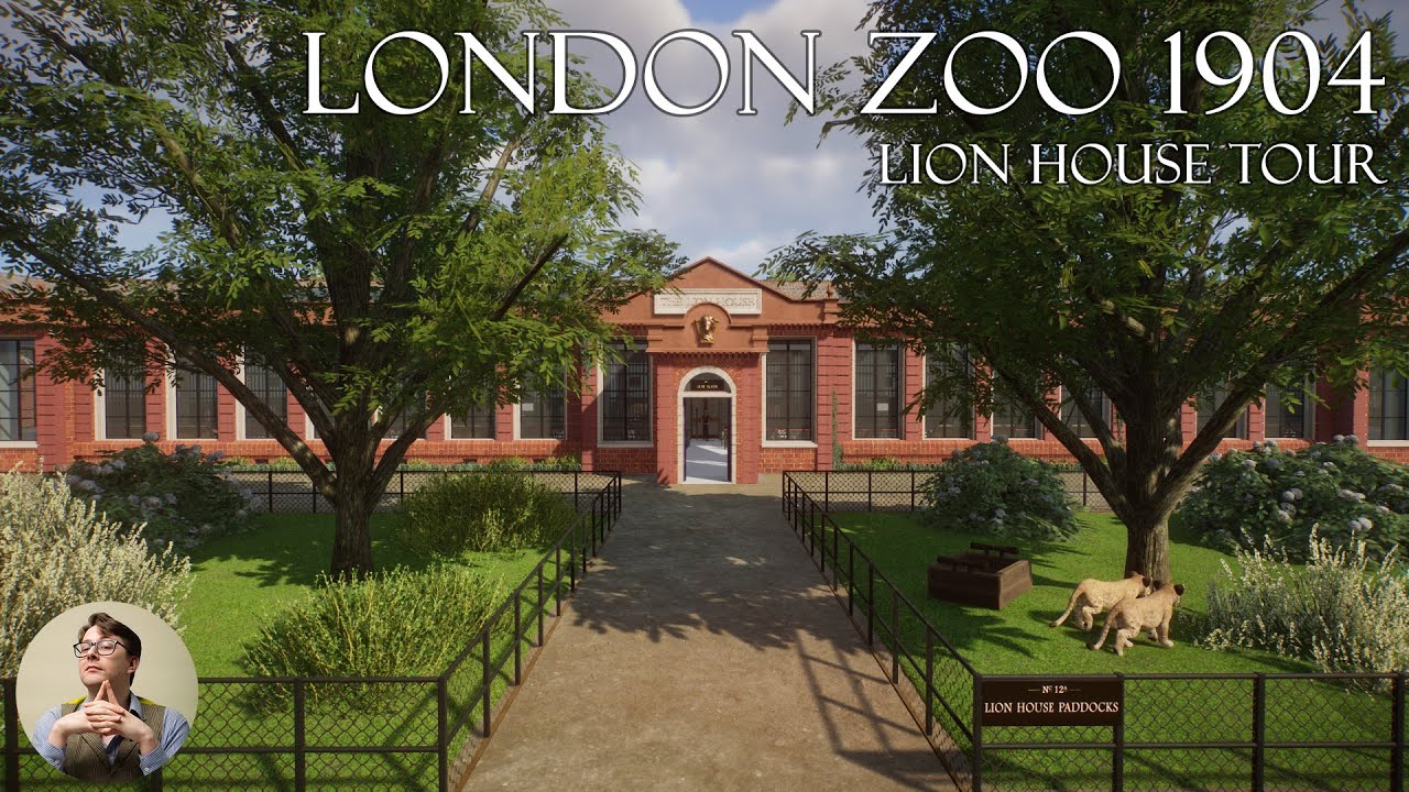 London Zoo 1904 Lion House Tour | Planet Zoo