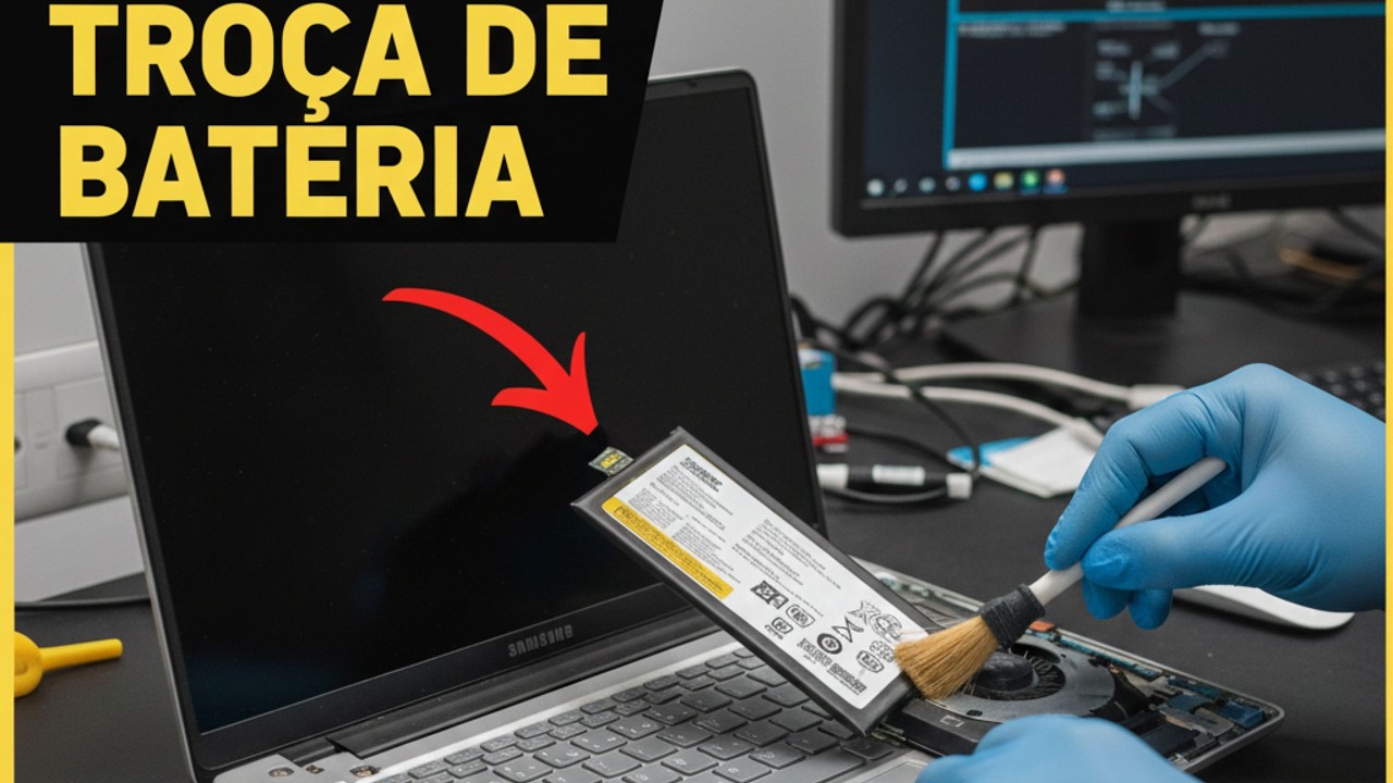 Troca de Bateria Samsung: Rápido e Fácil!