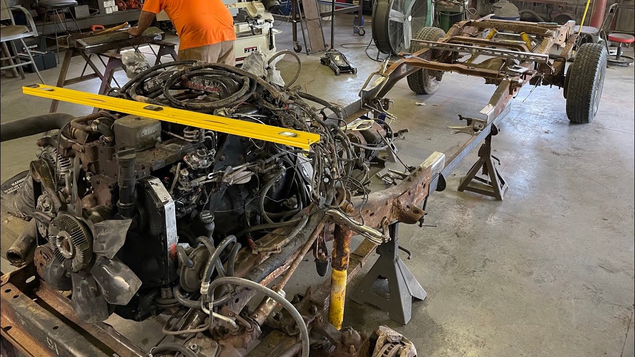 How to Extend a Truck Frame for a Chassis SWAP