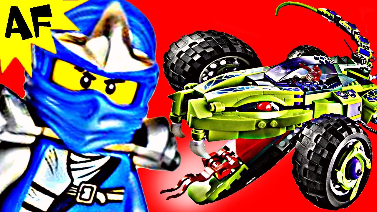 FANGPYRE TRUCK AMBUSH 9445 Lego Ninjago Stop Motion Set Review