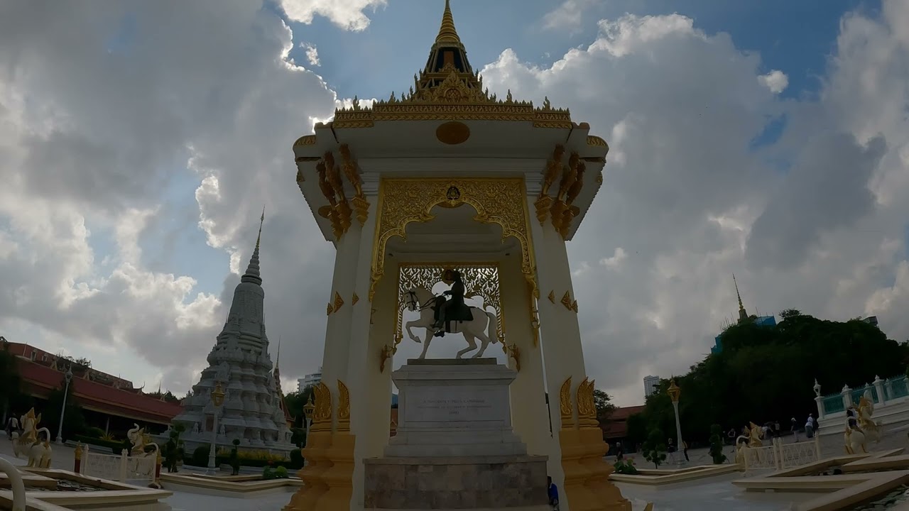 The Silver Pagoda in Phnom Penh, Cambodia
