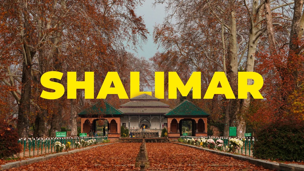 SHALIMAR GARDEN | SRINAGAR | KASHMIR