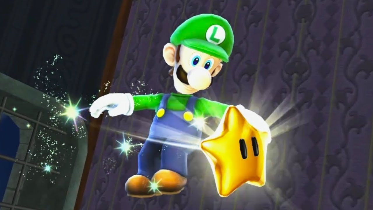 Las 121 Estrellas de Mario Galaxy con LUIGI! Día 3