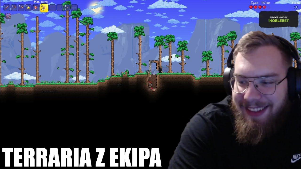 JAPCZAN TERRARIA Z EKIPĄ - Powr&oacute;t Terrarki PogChamp