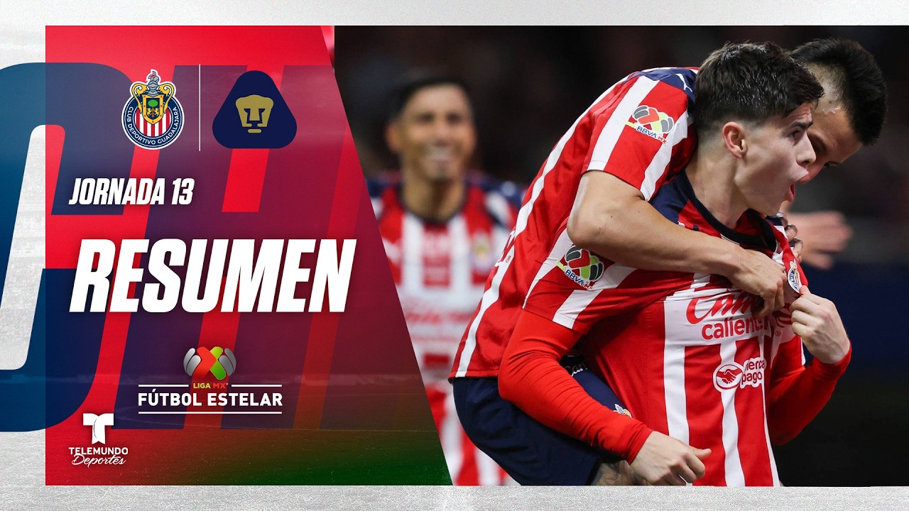 Chivas vs. Pumas (ESP) | Highlights Chivas | Liga MX Jornada 13 | Telemundo Deportes