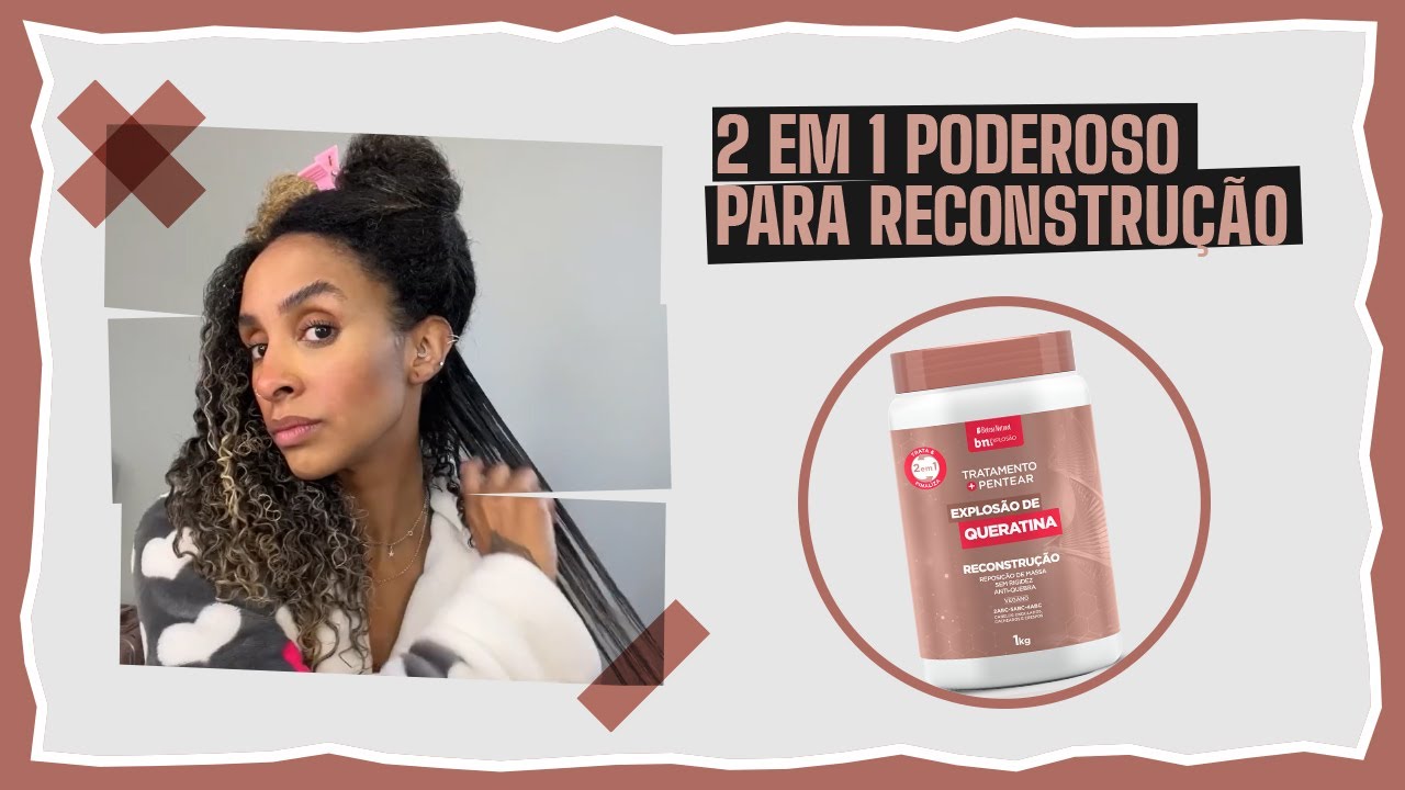 RECONSTRUÇÃO PODEROSA PARA CACHOS E CRESPOS