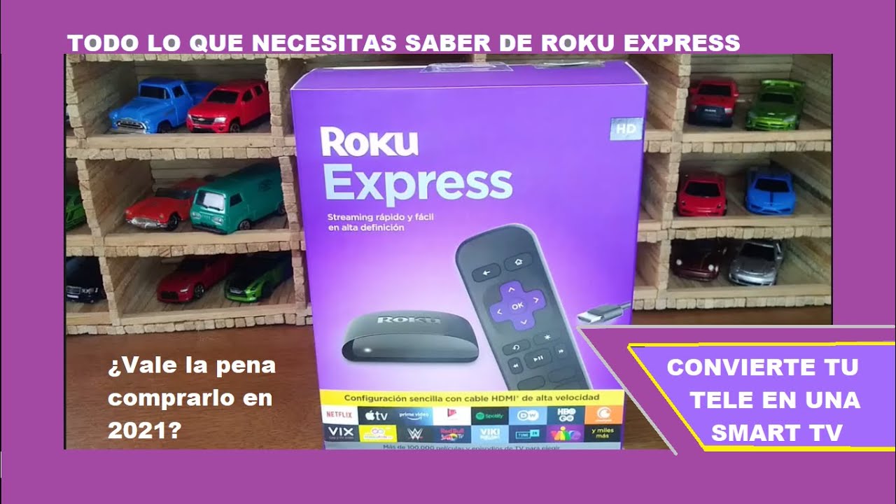 Convierte tu tele en una Smart Tv con Roku Express. Todo lo que necesitas saber en 2021.