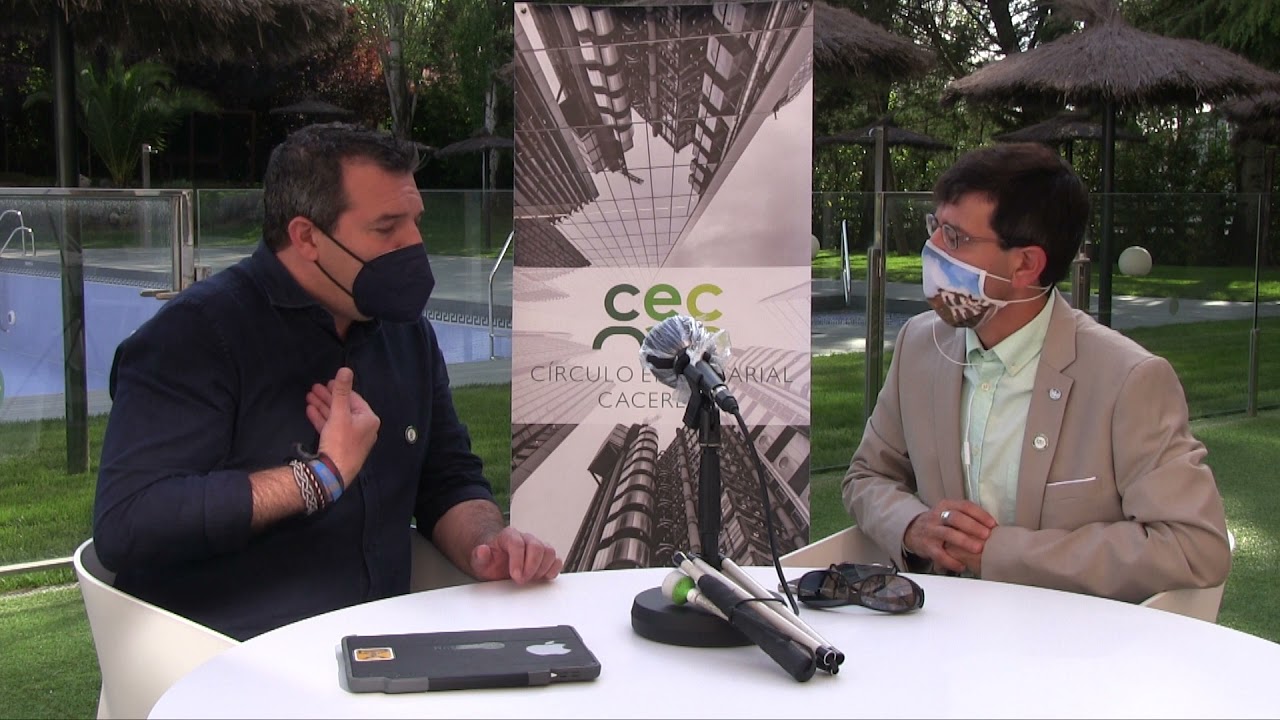LA VOZ DEL BASTÓN - Entrevista a Diego Arturo Hernández, presidente de Circulo Empresarial Cacereño