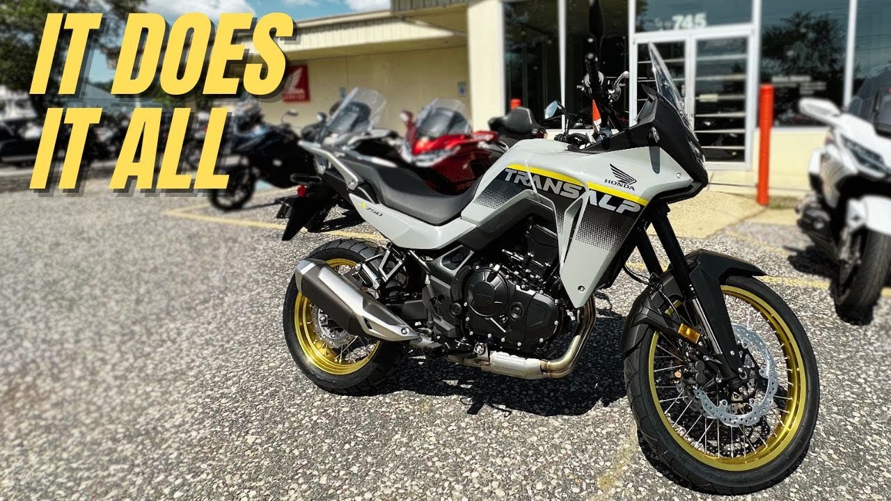 Тест-драйв и обзор Honda Transalp 2025 года