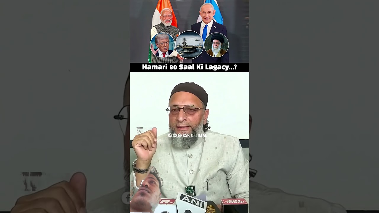 Asaduddin Owaisi best reply to Iran #aimim #asaduddinowaisi #news #hadrabad #imtiazjaleel #shorts
