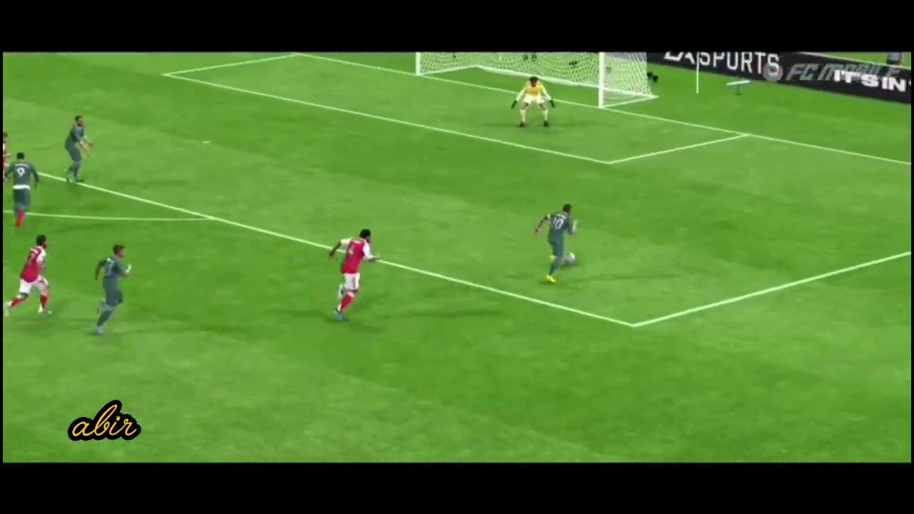 Leo Messi's left feet magic 