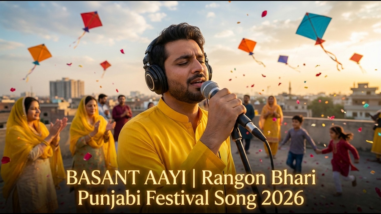 Basant Aayi | Punjabi Festival Song 2026 | Rangon Bhari Masti | New Basant Song |Gazal Production
