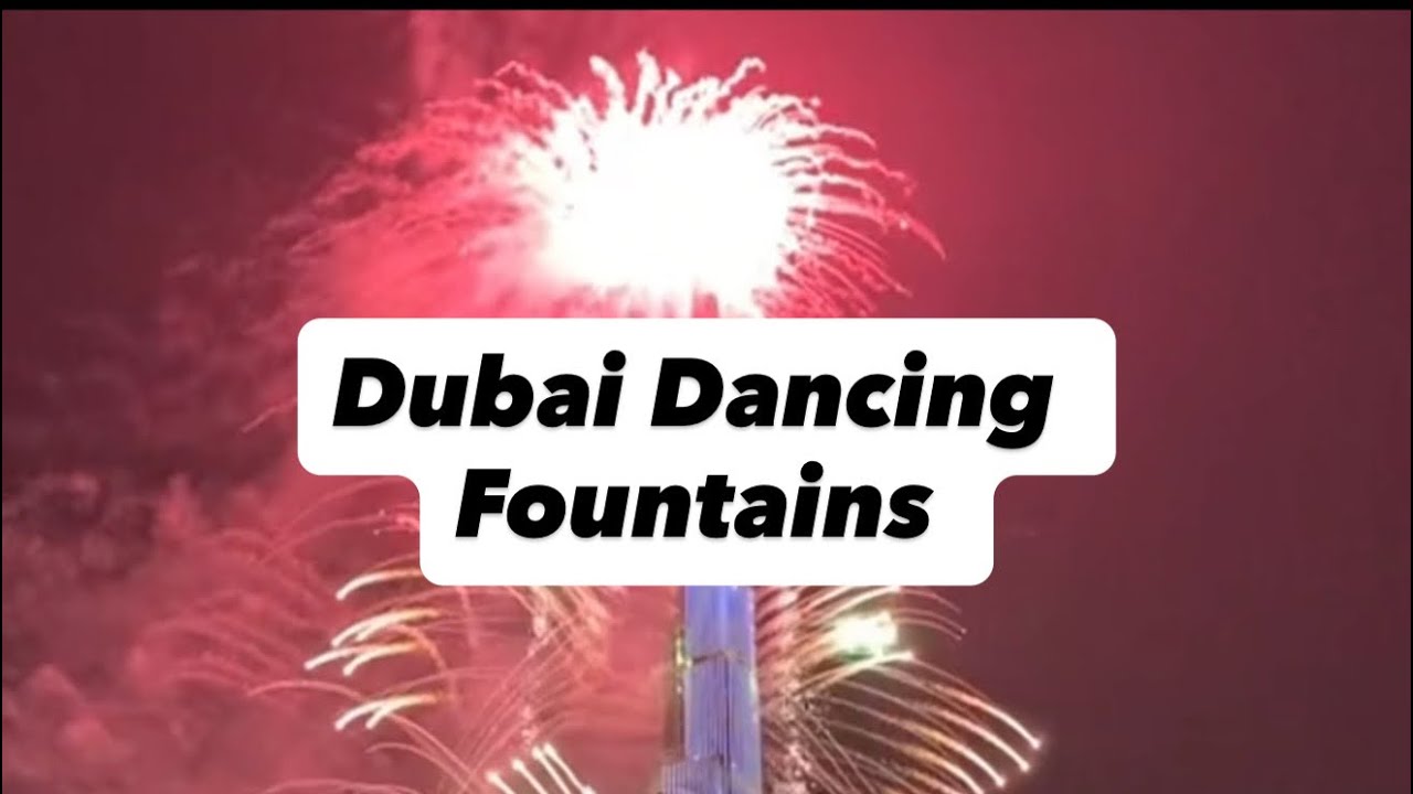 Dubai Nights | Dancing Fountains | Evening Vibes 