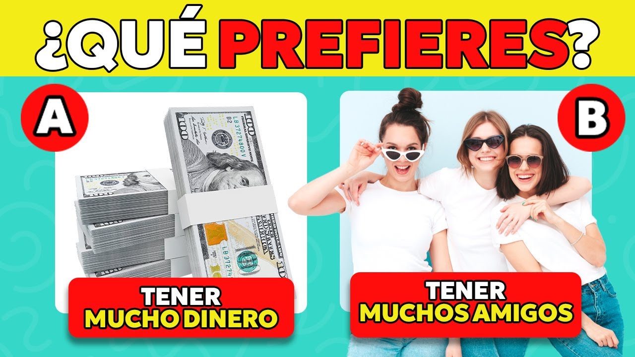 ¿Qué Prefieres? 🤔 Elige Tu Opción Favorita 🆚 Quiz de Preguntas Difíciles