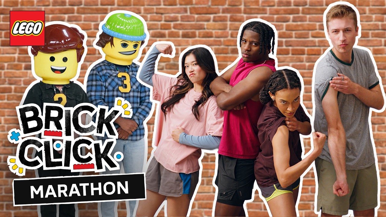 ULTIMATE LEGO Brick Click Marathon! 🙌 | Creative Chaos, Epic Builds & Fun! 😆 | LEGO