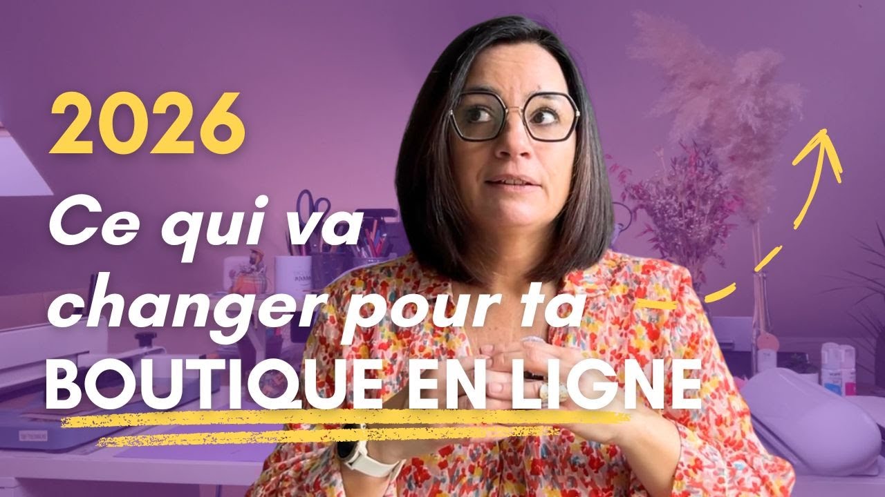 Les 5 tendances e-commerce en 2026 que tu dois ABSOLUMENT connaître ! (spécial créatrices)