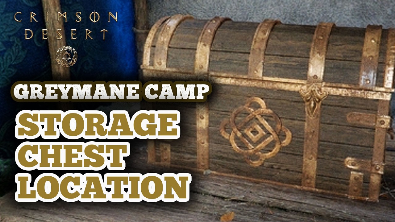 How to Find Private Storage at Greymane Camp in Crimson Desert - Howling Hill Storage Chest Location