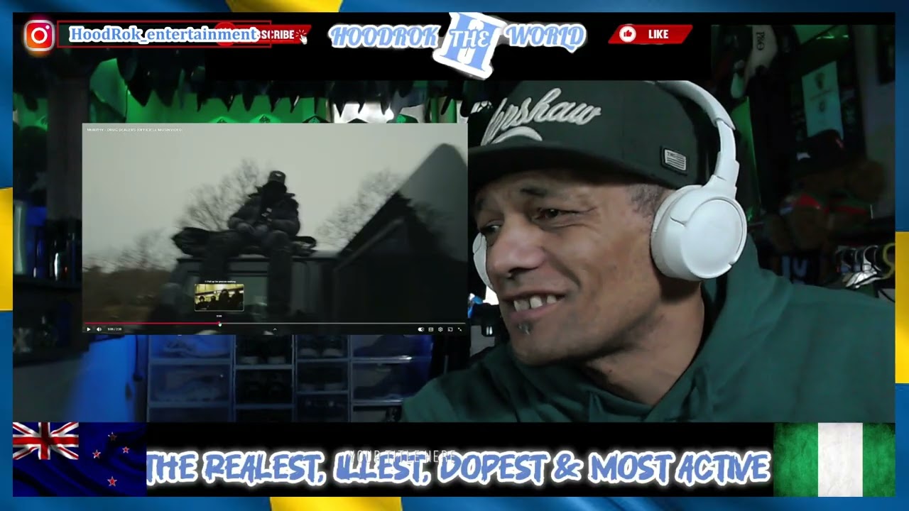 Swedish Rap Reaction: MURPHY - DRUG DEALERS (OFFICIELL MUSIKVIDEO)