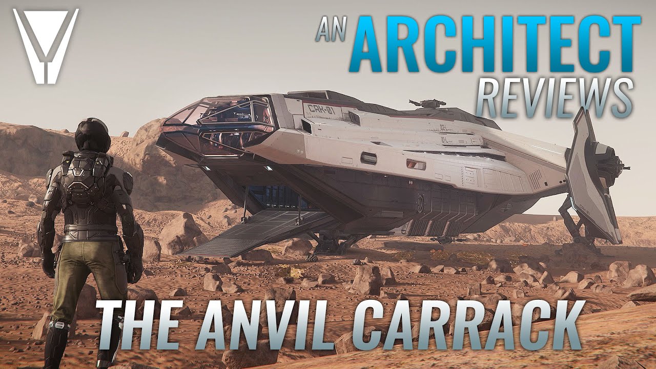 Архитектор рассматривает Anvil Carrack [Star Citizen]