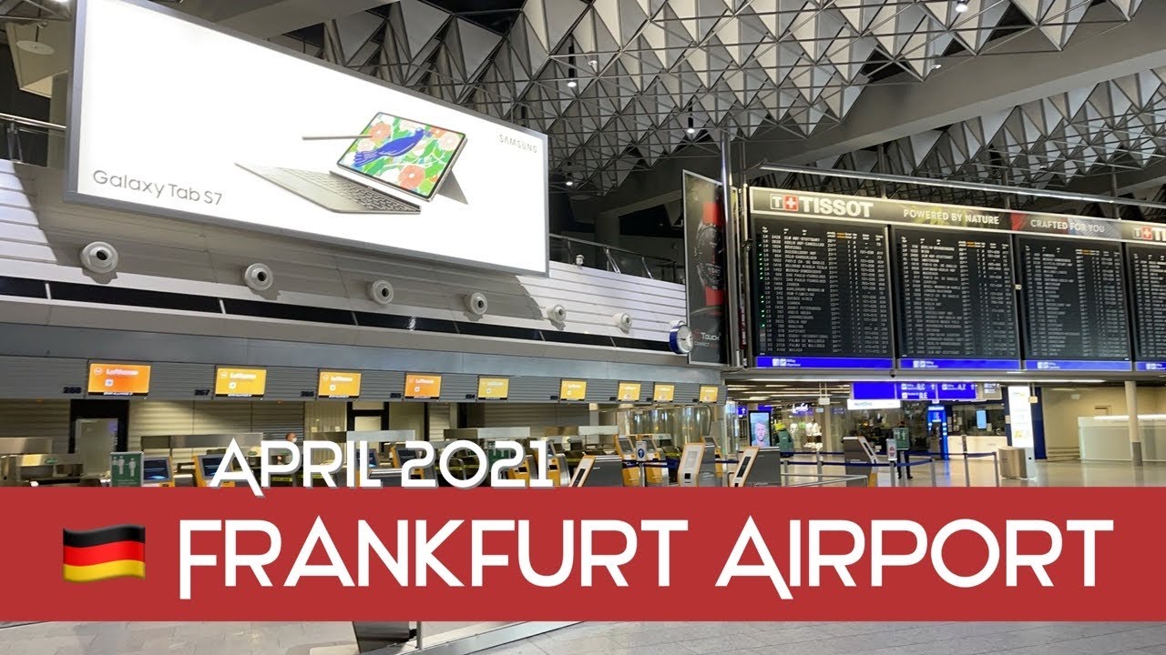 🇩🇪 Frankfurt Airport Frankfurt Flughafen 독일 코로나 프랑크푸르트 공항 상황 Coronavirus in Germany April 2021