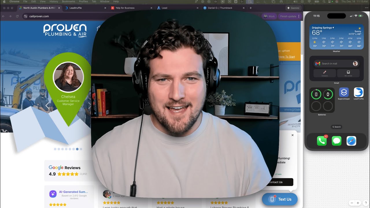 LeadTruffle Demo - AI Speed-To-Lead for Home Services - Yelp, Google LSA, Thumbtack, & More.