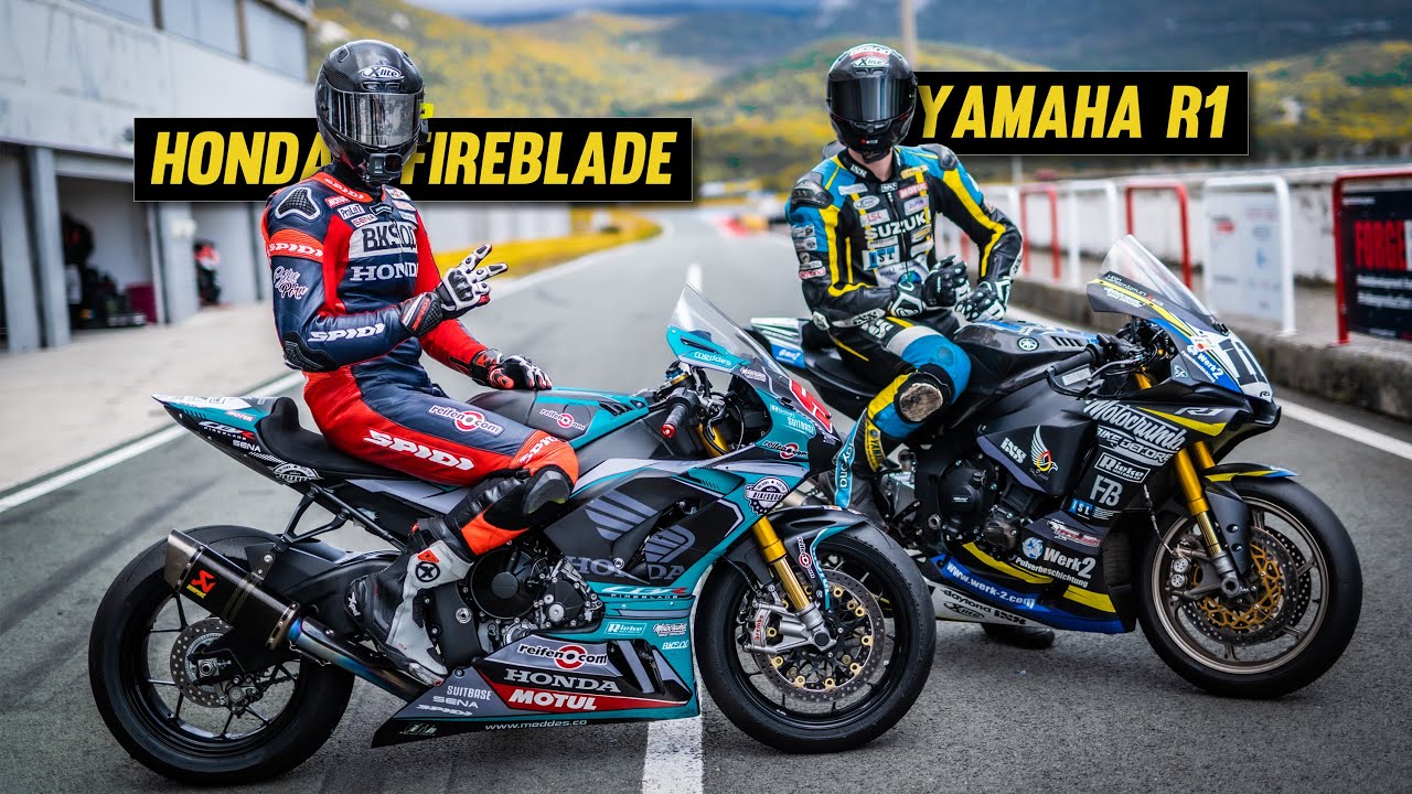 Yamaha R1 vs. Honda Fireblade (2020)