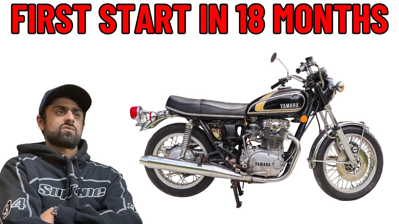 Готовлю свой мотоцикл Yamaha XS650 к поездке.