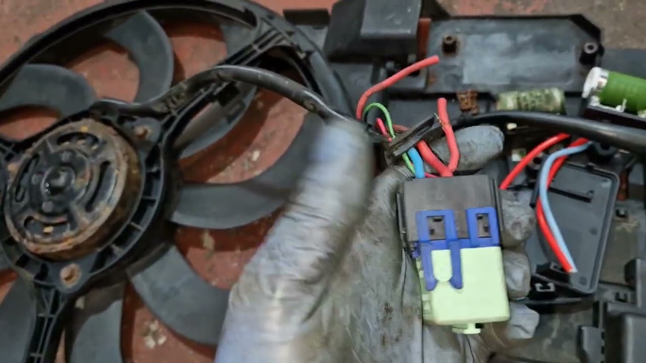 MINI COOPER COOLING SYSTEM RESTORATION PT 2 COOLING FAN RESISTOR REPLACEMENT