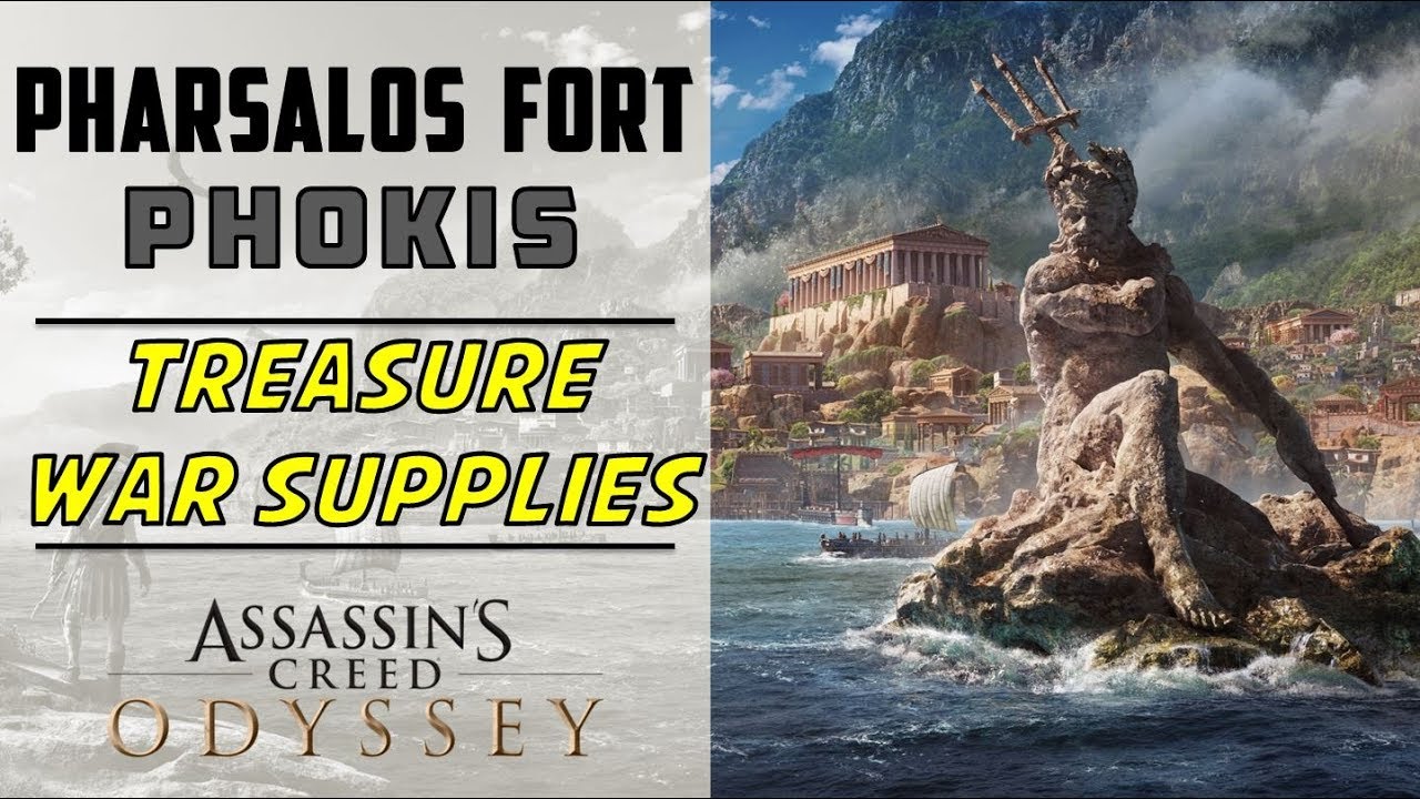 Pharsalos Fort, Phokis | Loot Treasure & War Supplies Location | ASSASSIN&rsquo;S CREED ODYSSEY