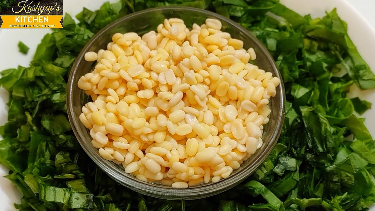 पालक और मूंग दाल की स्वादिष्ट और पौष्टिक सब्जी | Palak Moong Dal | Lunchbox Recipe | KashyapsKitchen