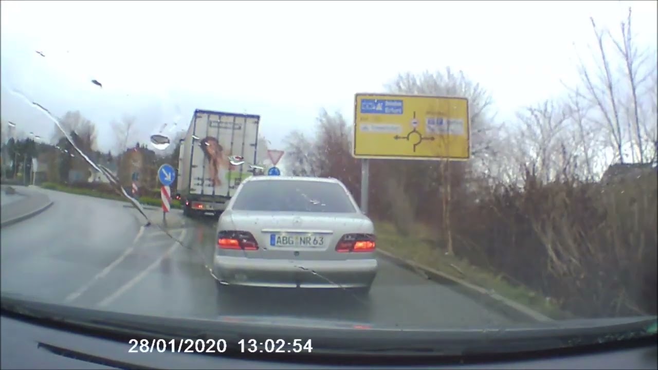 Fahrt durch Crimmitschau