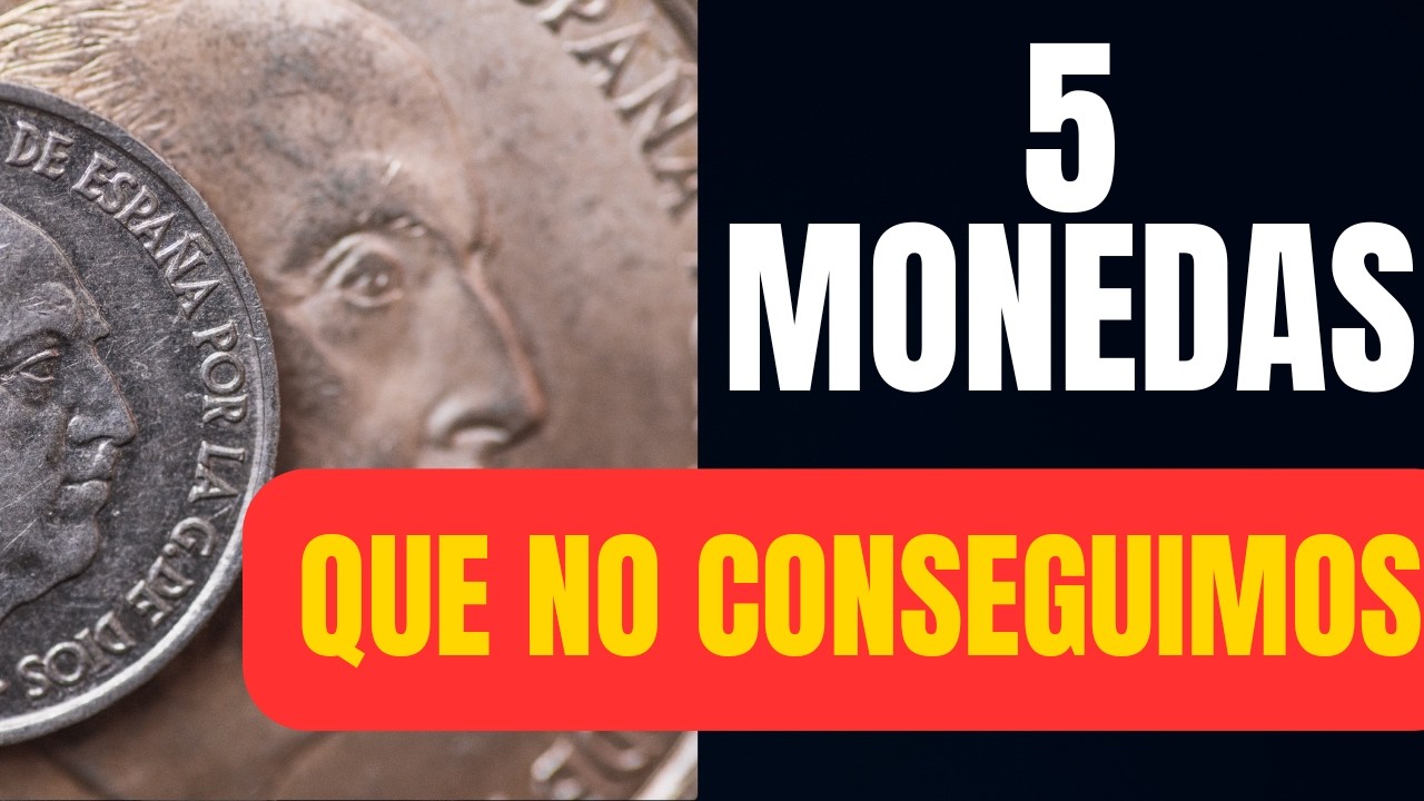 TOP 5: Monedas ESPA&Ntilde;OLAS VALIOSAS (1940-1960) - PESETAS que BUSCAMOS