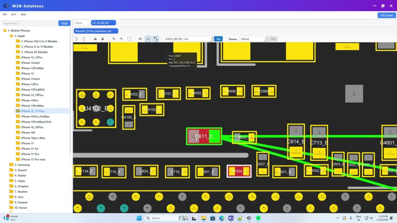 W2R Solutions Schematic Tool