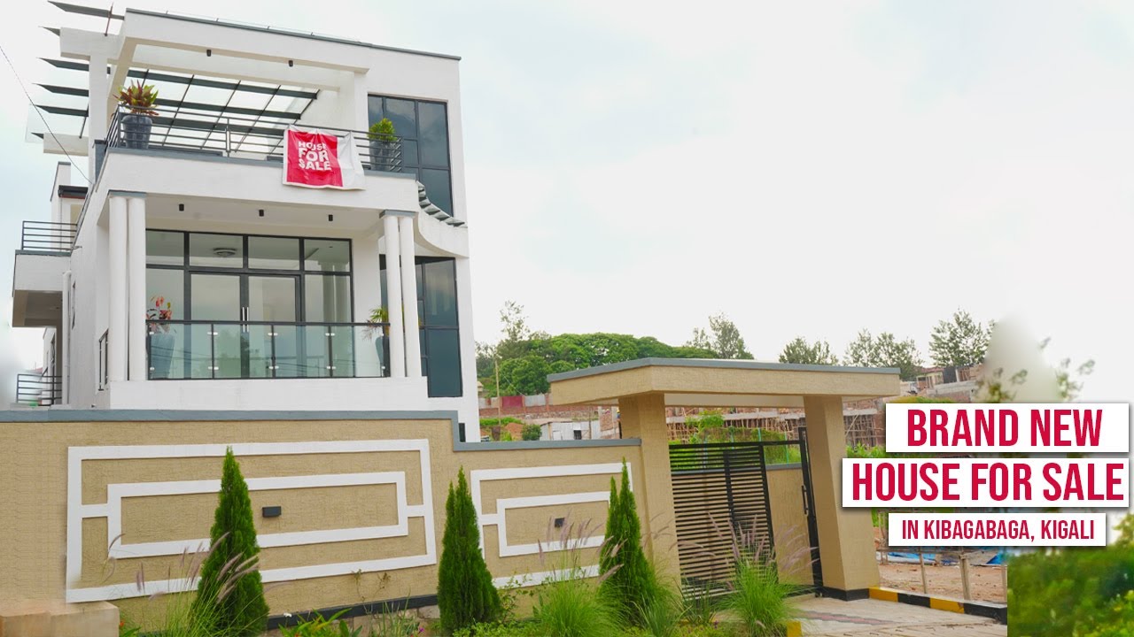 Full Tour of a New Modern House for Sale in Kibagabaga, Kigali, Rwanda