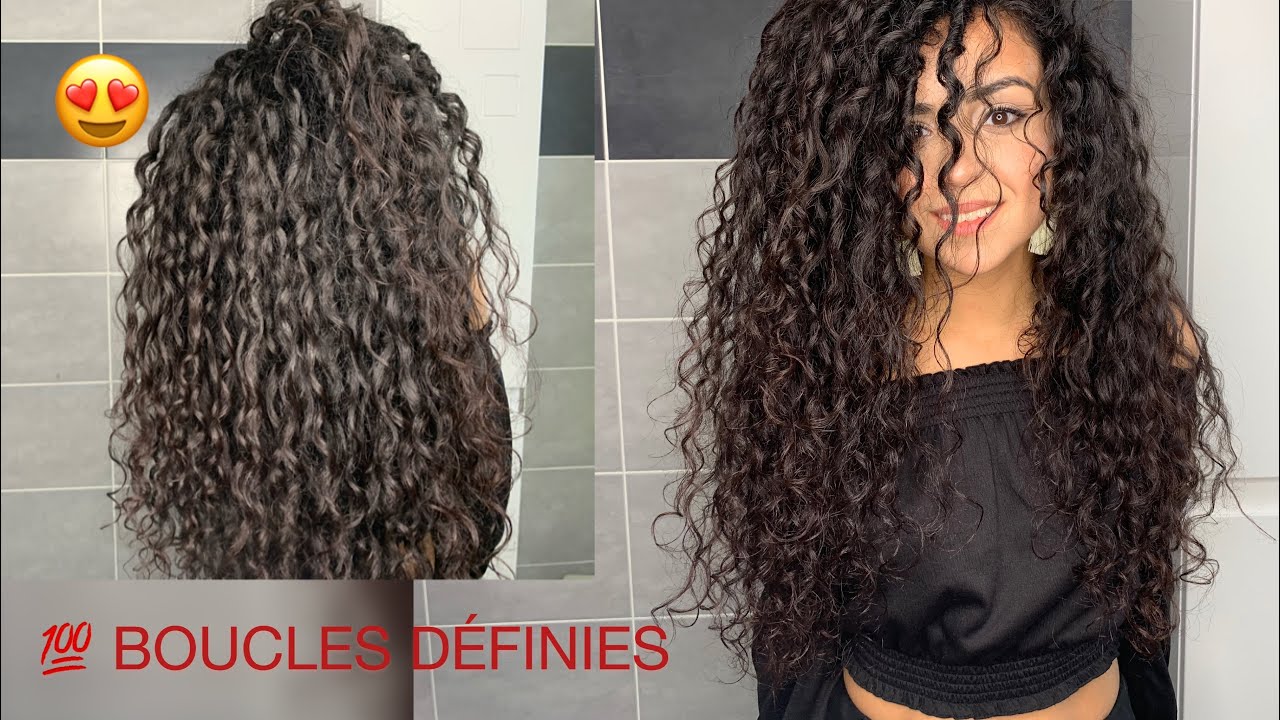 SPÉCIALE  DÉFINITION ❣️ROUTINE CHEVEUX BOUCLÉS