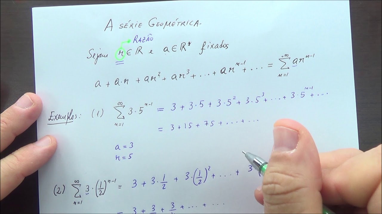 SÉRIE GEOMÉTRICA - PARTE 1