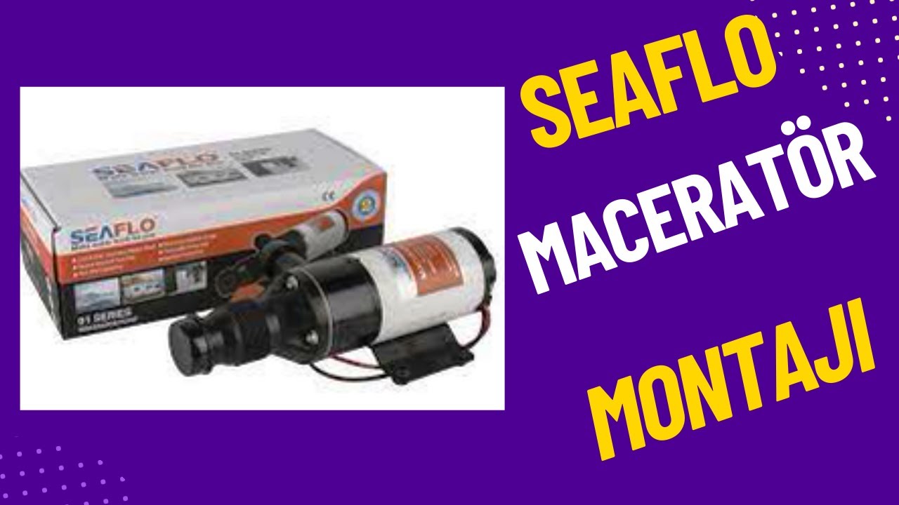 KARAVAN YAPIMI 27~SEAFLO- MACERATÖR MONTAJI  #karavan#karavanyapımı#maceratörmontajı