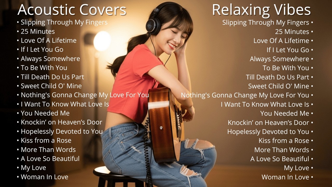 Ultimate Acoustic Cover Mix – Relaxing Vibes Guaranteed