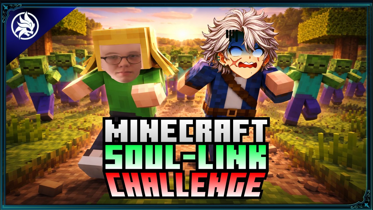 🔴Minecraft: Soul-Link speed run challange! We Share EVERYTHING!