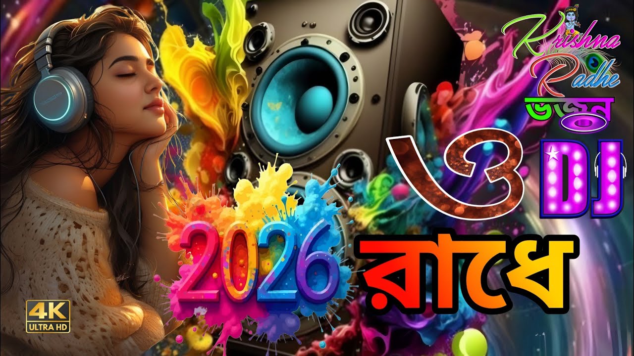 ও রাধে | 140–150 BPM DJ | Bangla Bhakti Bhajan | AI Generated Music 2026