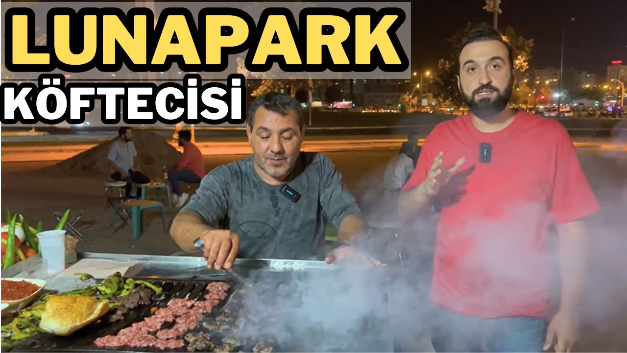 Diyarbakır'da geceleri ortaya çıkan 75 Lunapark Köftecisi Yılmaz Usta