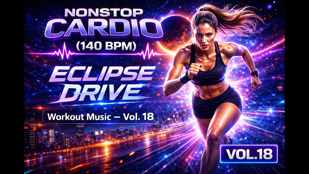 NONSTOP CARDIO (140 BPM) | Eclipse Drive — Workout Music (Vol. 18)