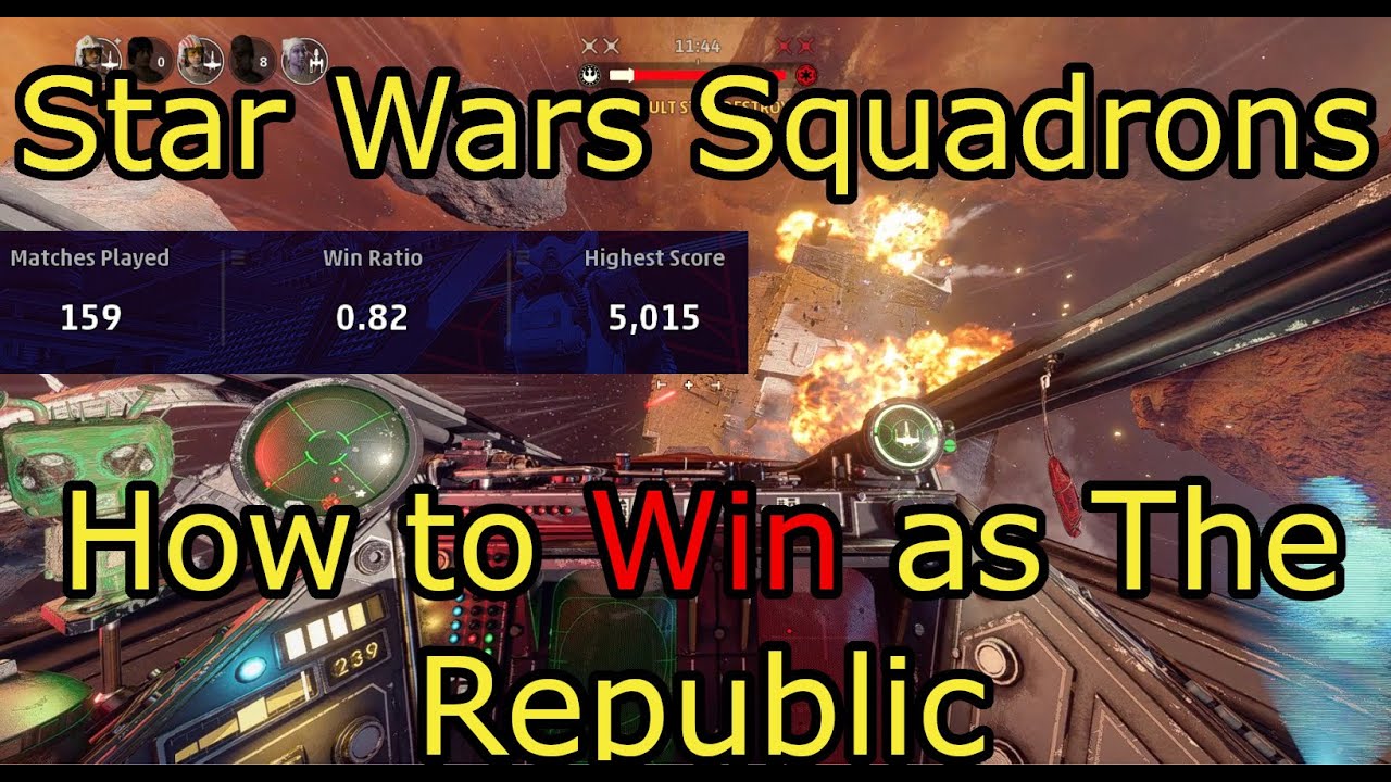 Star Wars Squadrons How To Win As The Republic [Squadrons X-Wing Loadout]