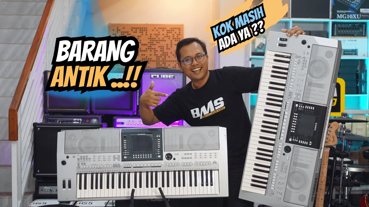 BARANG ANTIK..!! YAMAHA PSR S910 dan S710. Keyboard idola saya dari dulu. Suaranya khas banget.