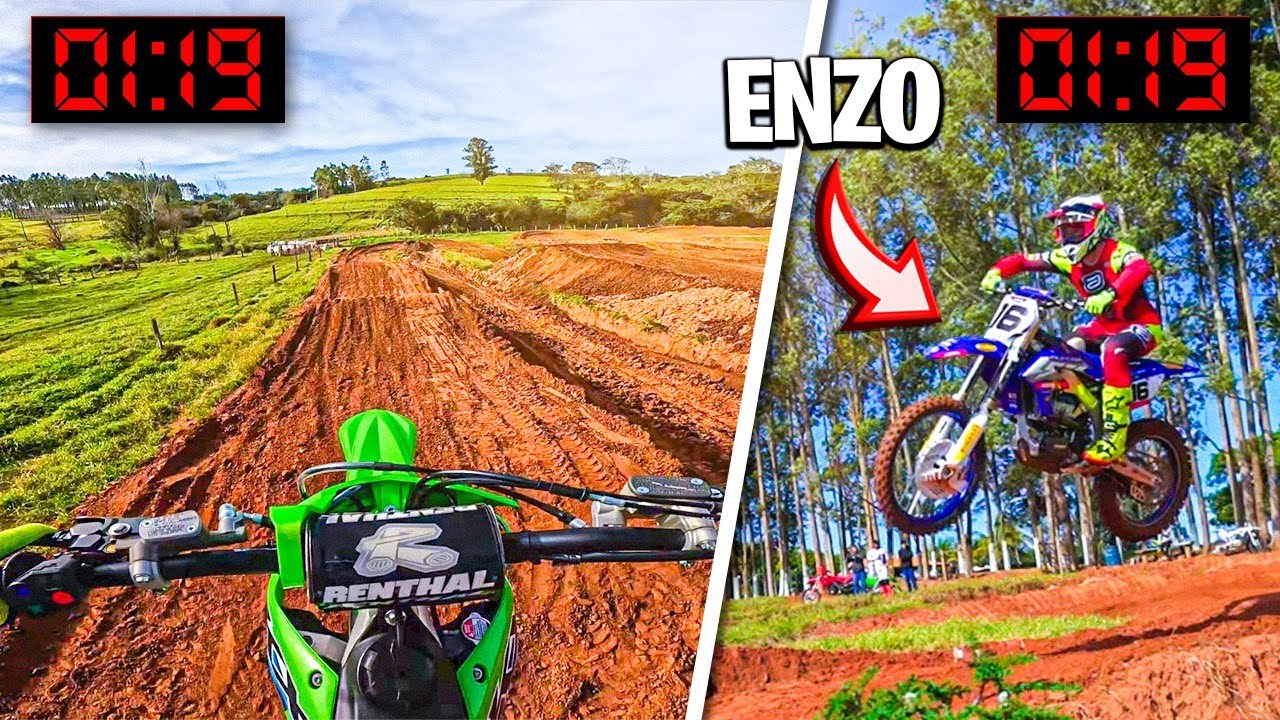 DEI O MEU MELHOR E FIZ O MESMO TEMPO QUE O ENZO LOPES