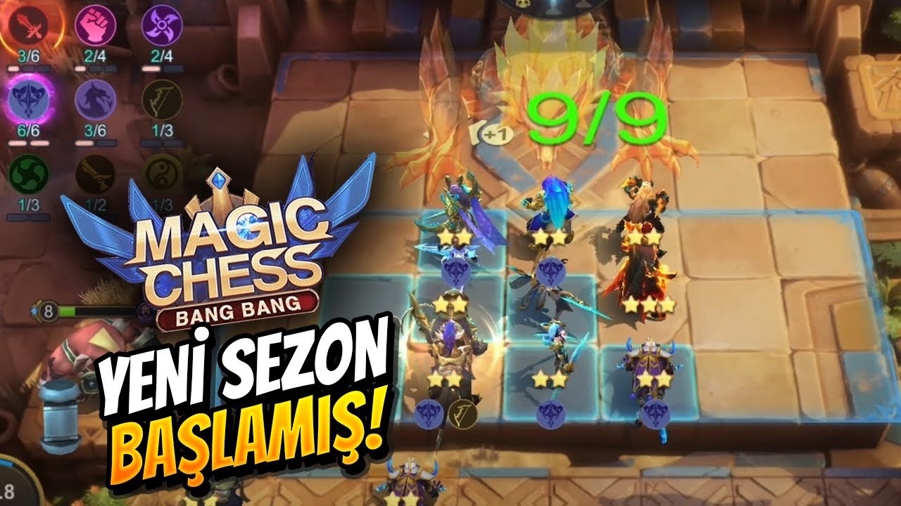 MAGIC CHESS YENİ SEZON BAŞLAMIŞ! - Mobile Legends