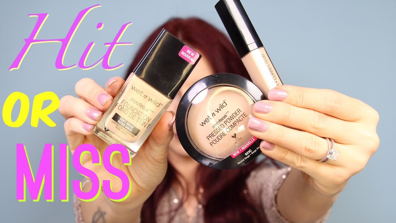 NEW Wet N Wild Photo Focus Foundation, Concealer & Powder | ALL FOR UNDER $10
