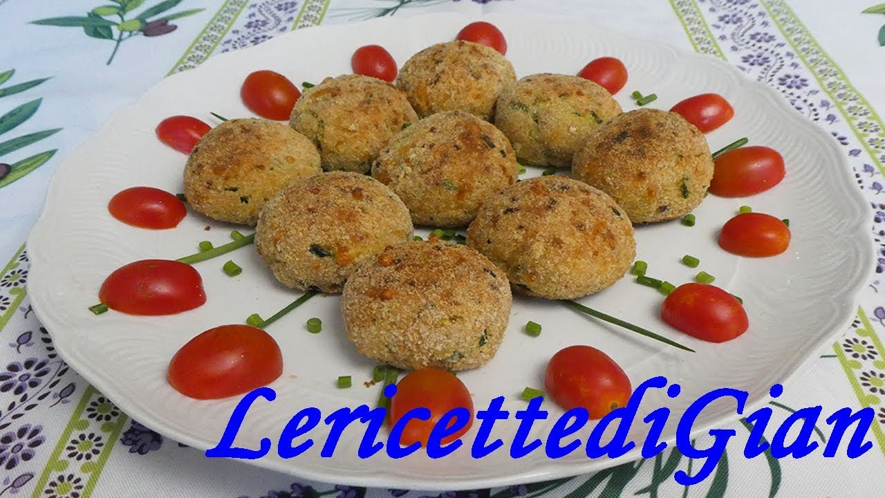 Polpette di quinoa e zucchine al forno - Quinoa and zucchini meatballs