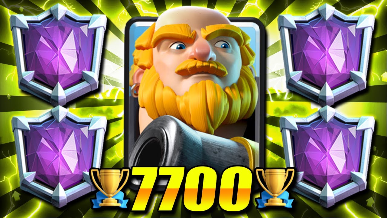 OVERPOWERED!! BEST ROYAL GIANT DECK IN CLASH ROYALE RIGHT NOW!!