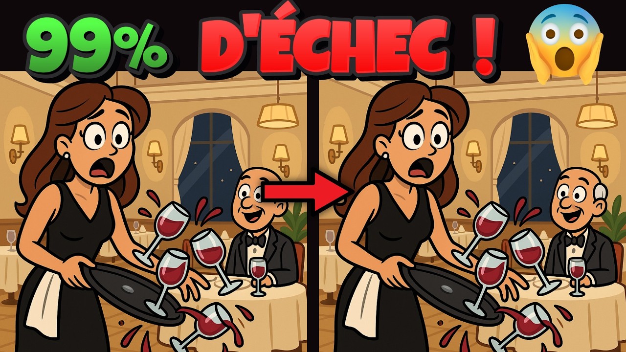 Jeu des diff&eacute;rences : Arriverez-vous &agrave; rep&eacute;rer les 3 erreurs en moins de 90 secondes ?